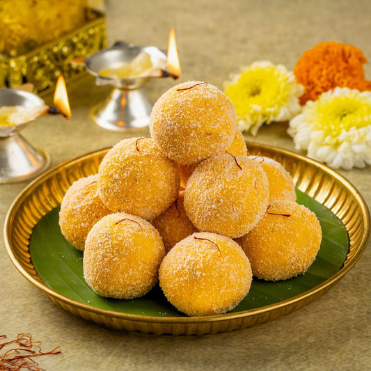 Kesar Elaichi Laddoo