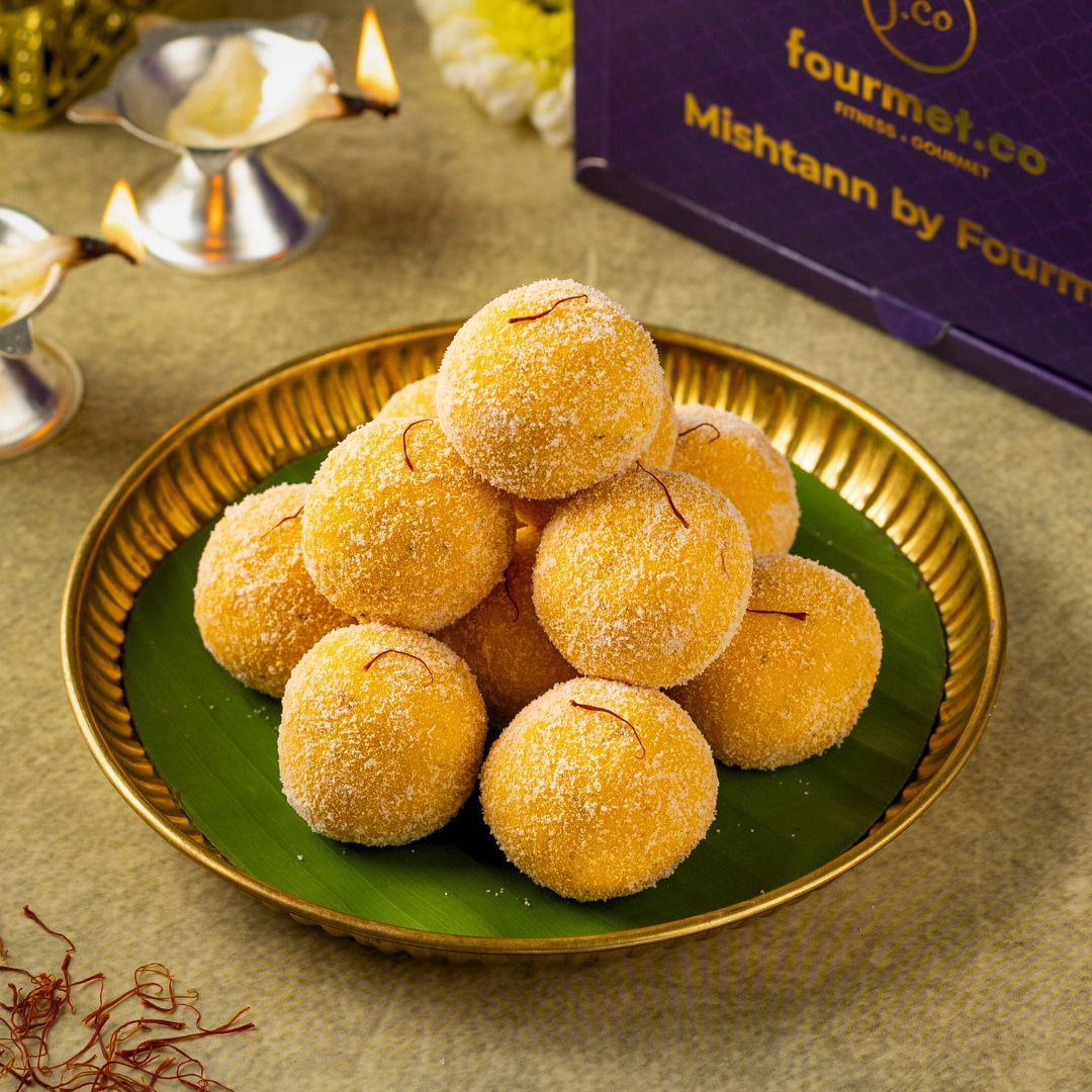 Kesar Elaichi Laddoo