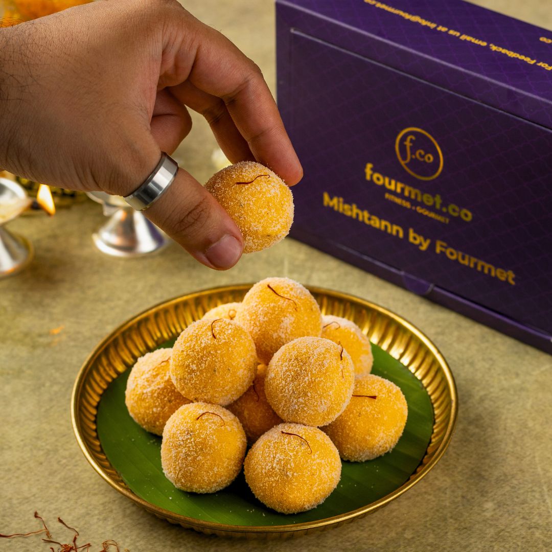 Kesar Elaichi Laddoo